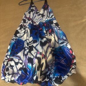 Multi color Bebe dress